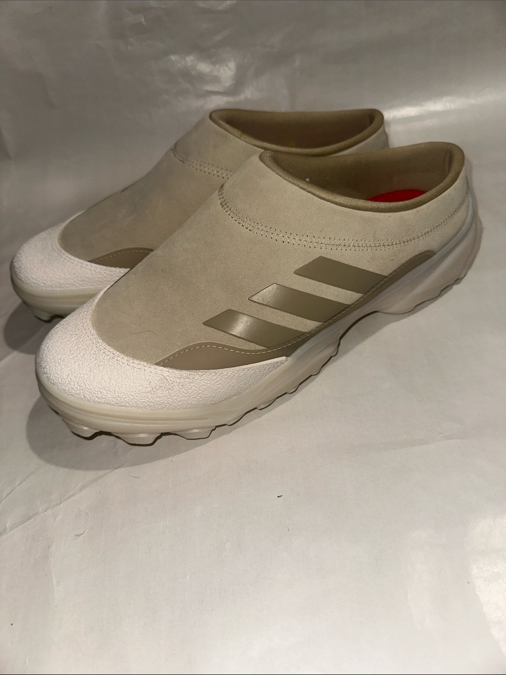 adidas x 032c GSG Mules “Savanah” Slip On - Beige and White